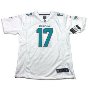NWT Ryan Tannehill #17 Miami Dolphins White Football Jersey Youth L 14-16 NFL